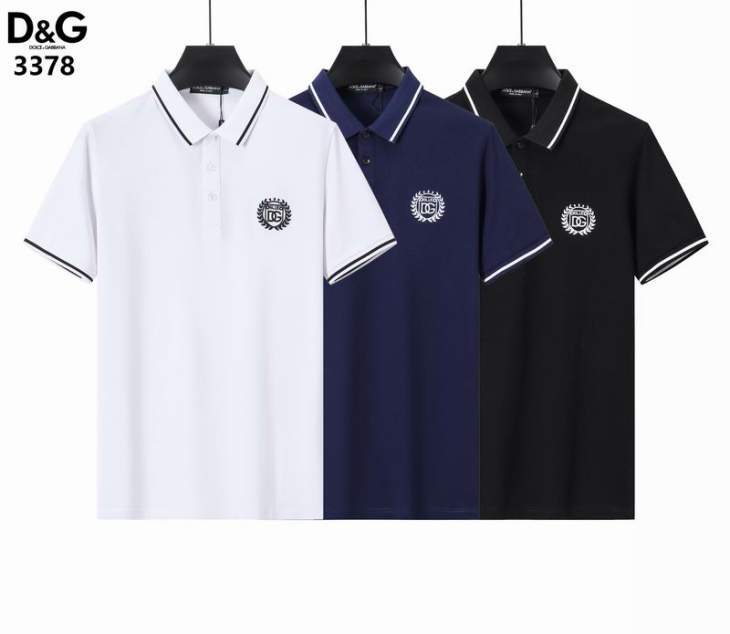Picture of Dolce Gabbana Polo Shirts Short _SKUDGM-3XL7gr4128290